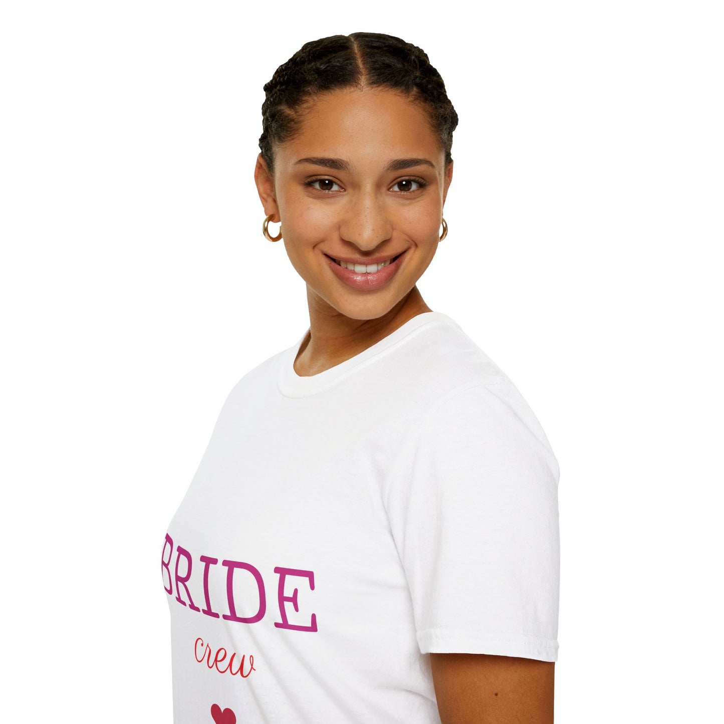 Bridal Crew T-Shirt, Perfect for Wedding Parties, Bridal Showers, Matching Outfits, Celebrating Love, Comfortable Wear