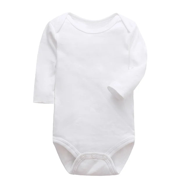 Newborn Footed Pajamas Zipper Romper Long Sleeve Jumpsuit