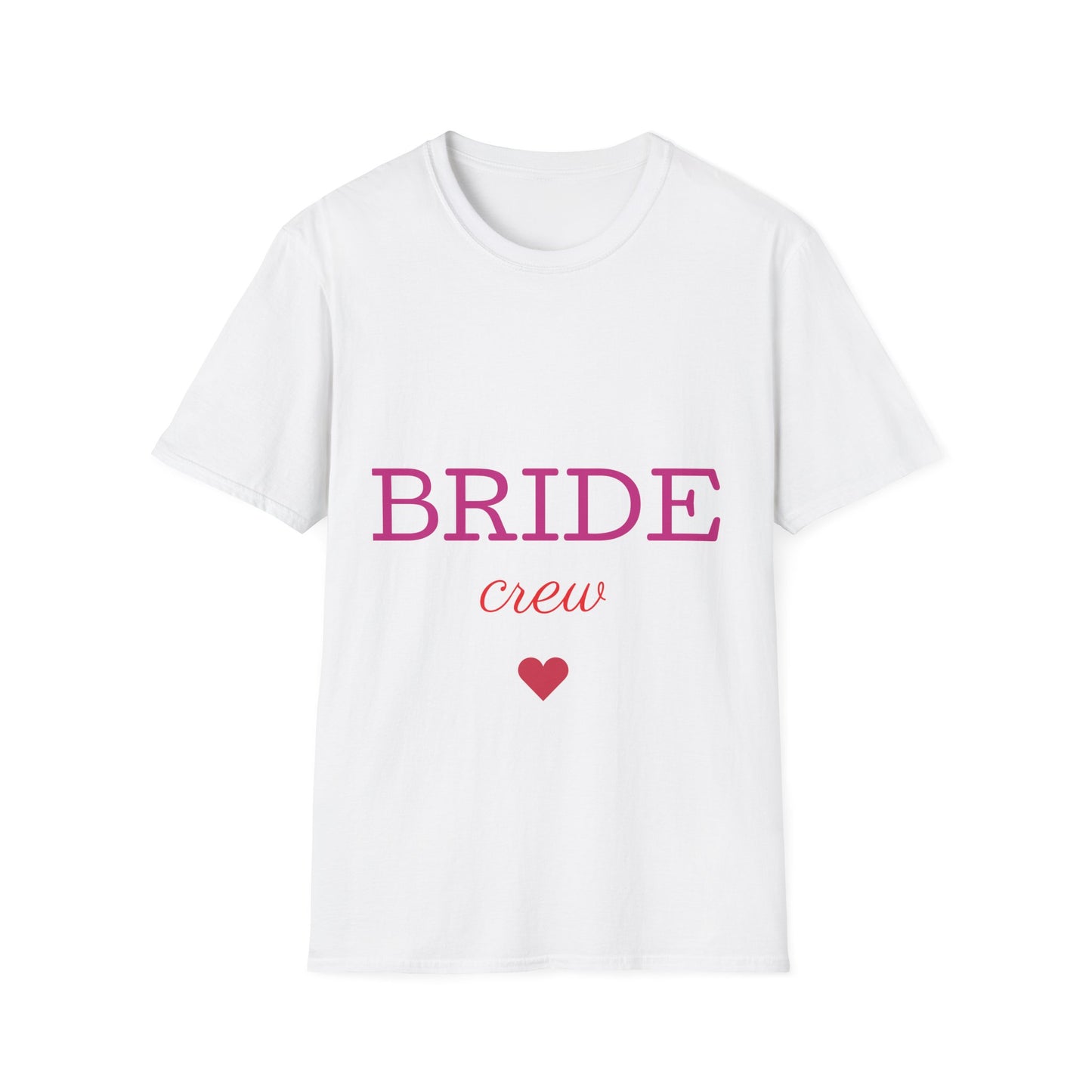 Bridal Crew T-Shirt, Perfect for Wedding Parties, Bridal Showers, Matching Outfits, Celebrating Love, Comfortable Wear