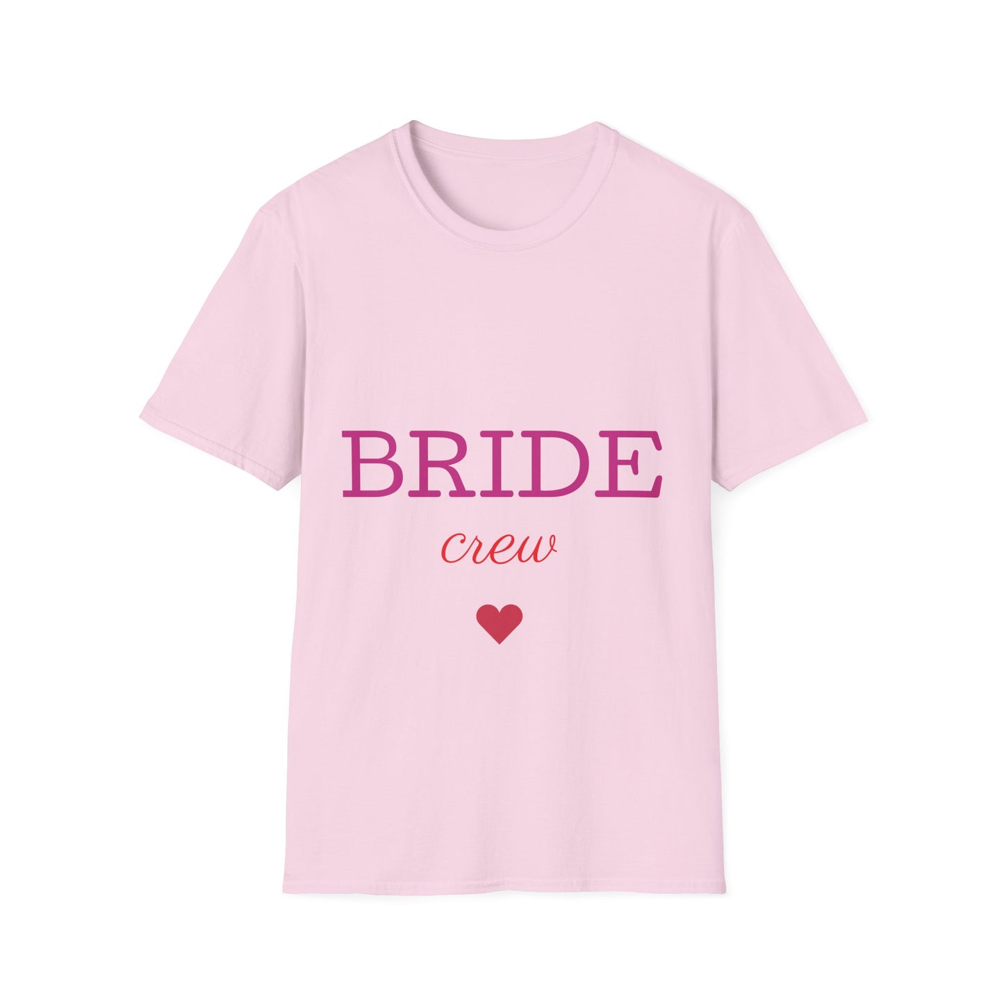 Bridal Crew T-Shirt, Perfect for Wedding Parties, Bridal Showers, Matching Outfits, Celebrating Love, Comfortable Wear