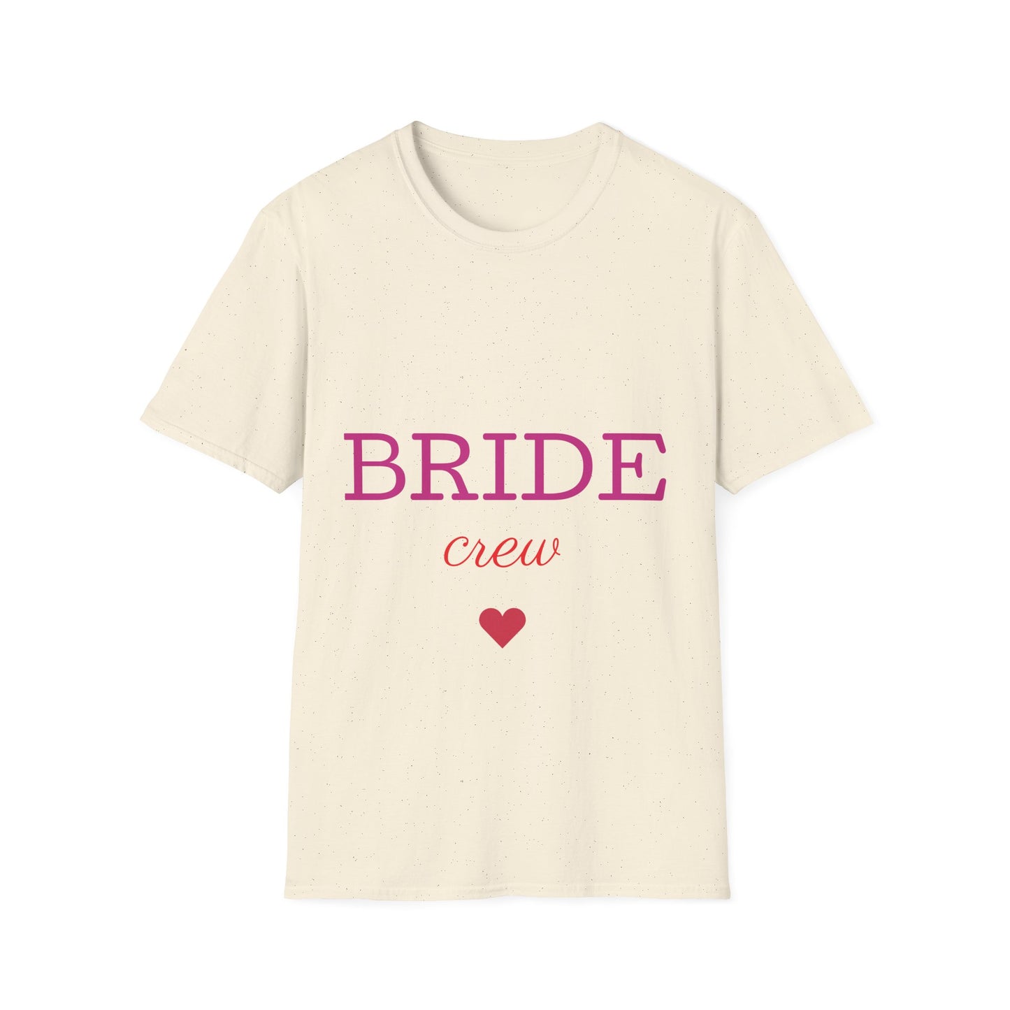 Bridal Crew T-Shirt, Perfect for Wedding Parties, Bridal Showers, Matching Outfits, Celebrating Love, Comfortable Wear