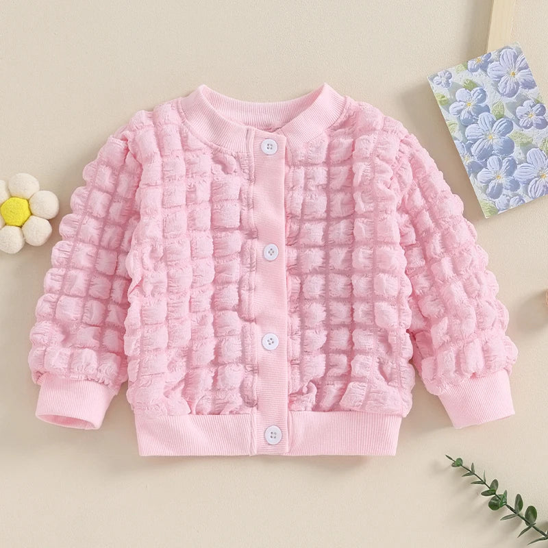 Baby Girl Sweater Knitted Long Sleeve Toddler Sweatshirt