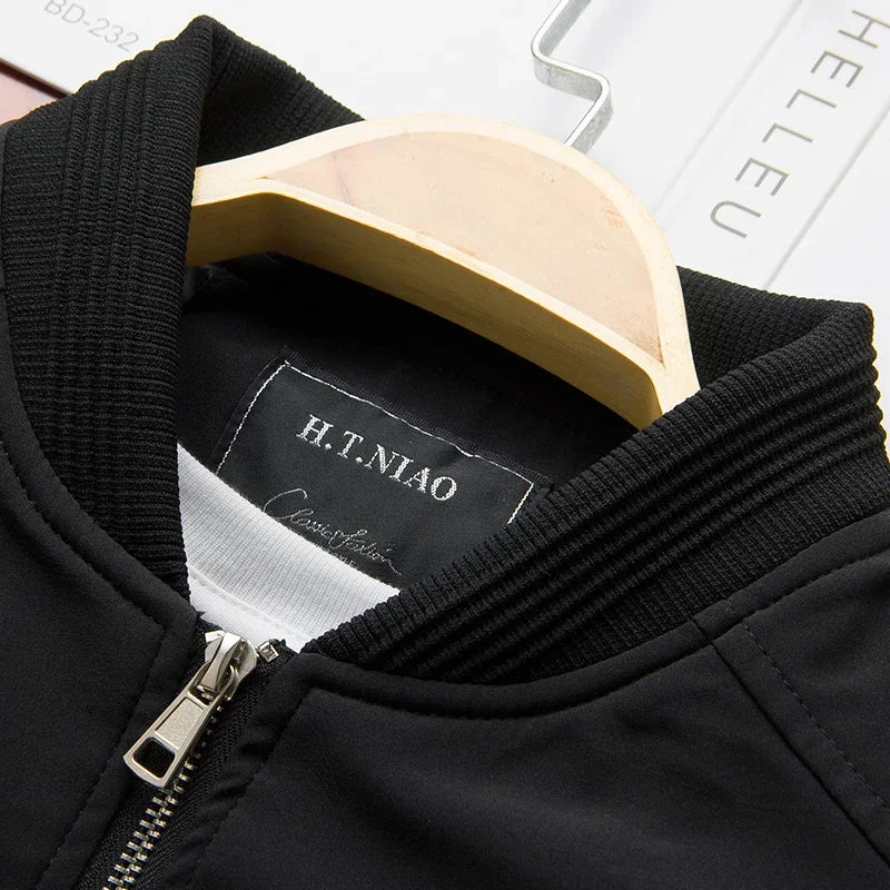 Autumn Spring New Men's Bomber Zipper Jacket