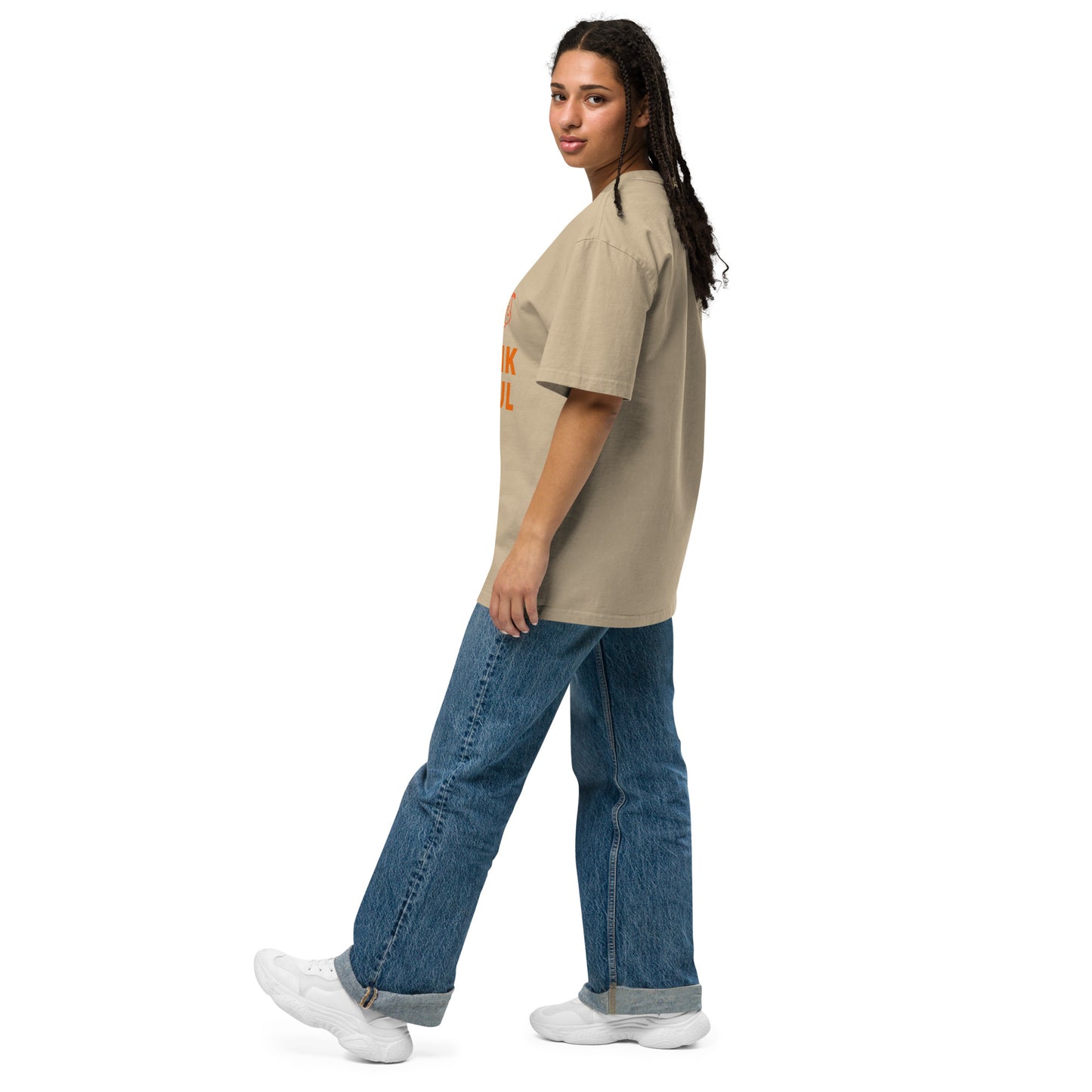 Oversized Faded Thanksgiving T-shirt