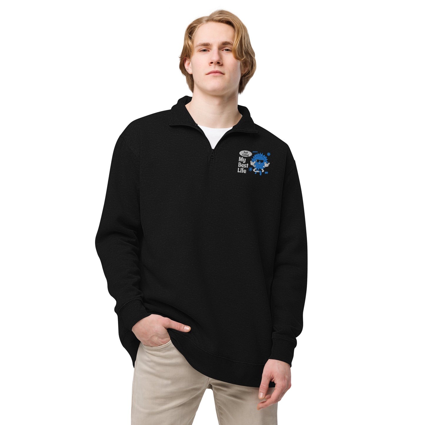 Fleece pullover for Men