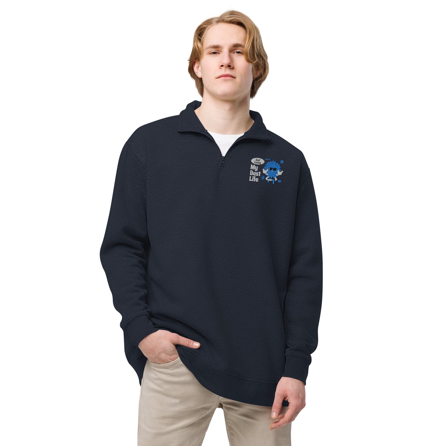 Fleece pullover for Men