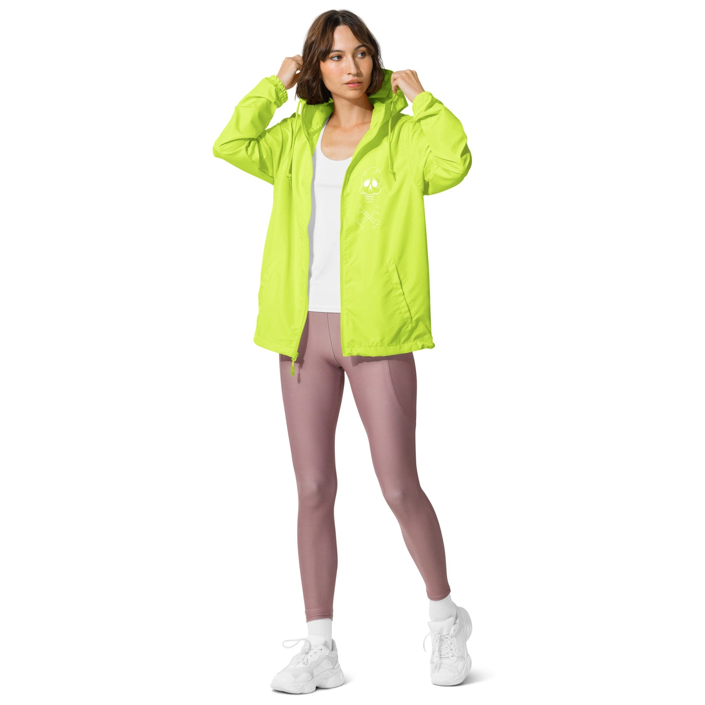 Lightweight Halloween Zip Up Windbreaker for Women
