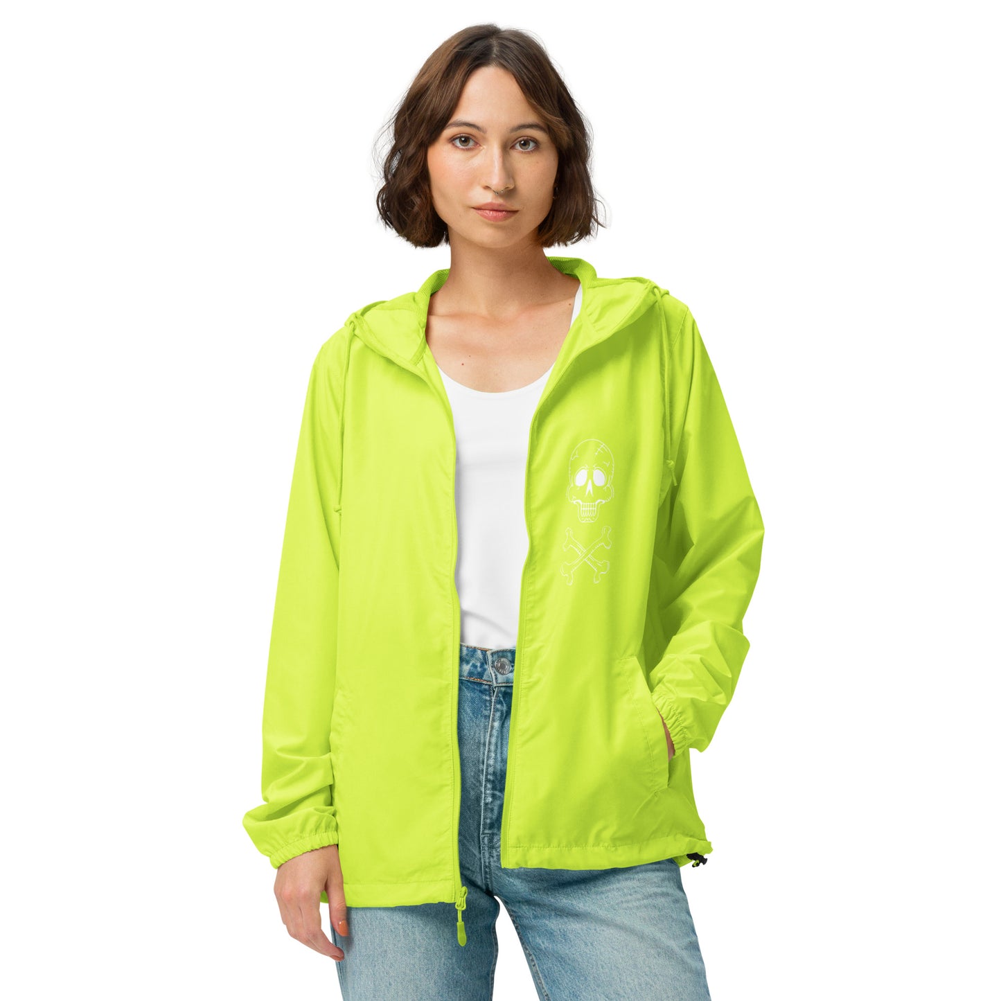 Lightweight Halloween Zip Up Windbreaker for Women