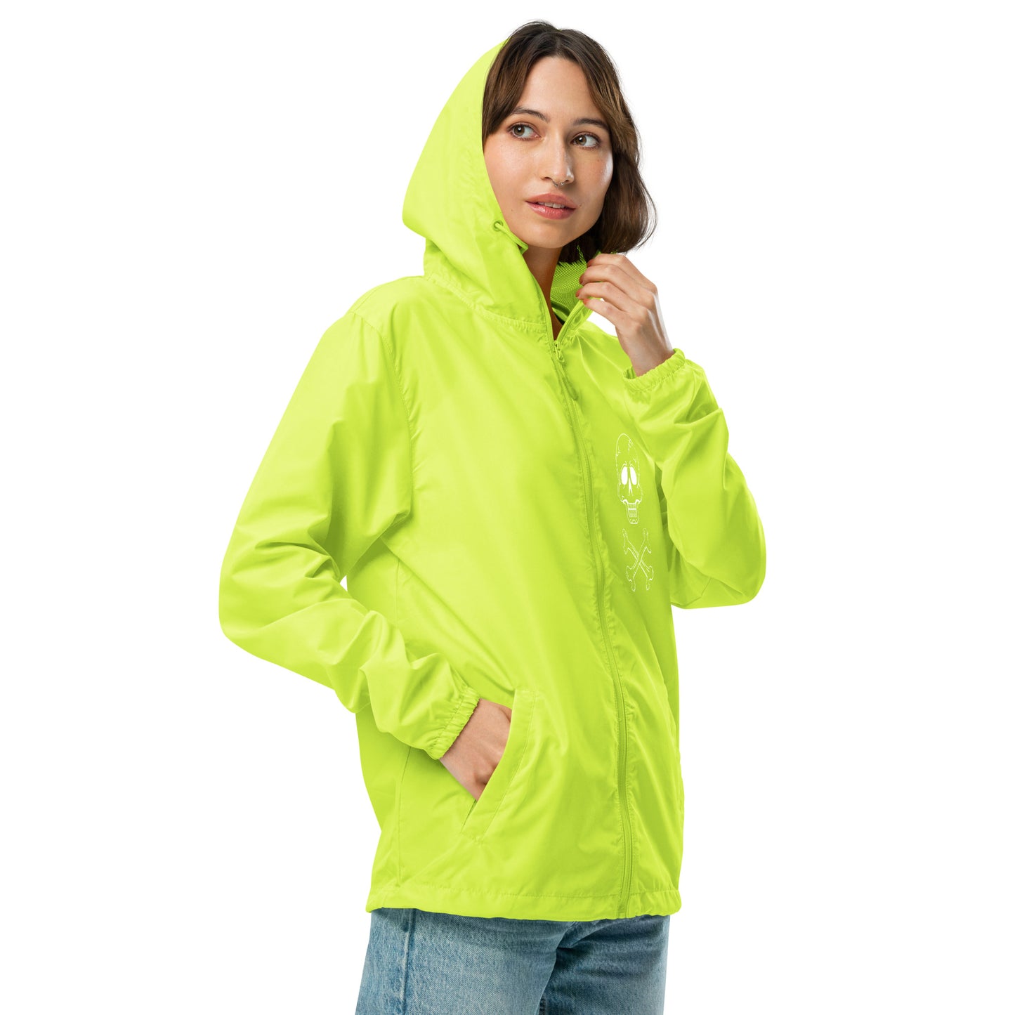 Lightweight Halloween Zip Up Windbreaker for Women
