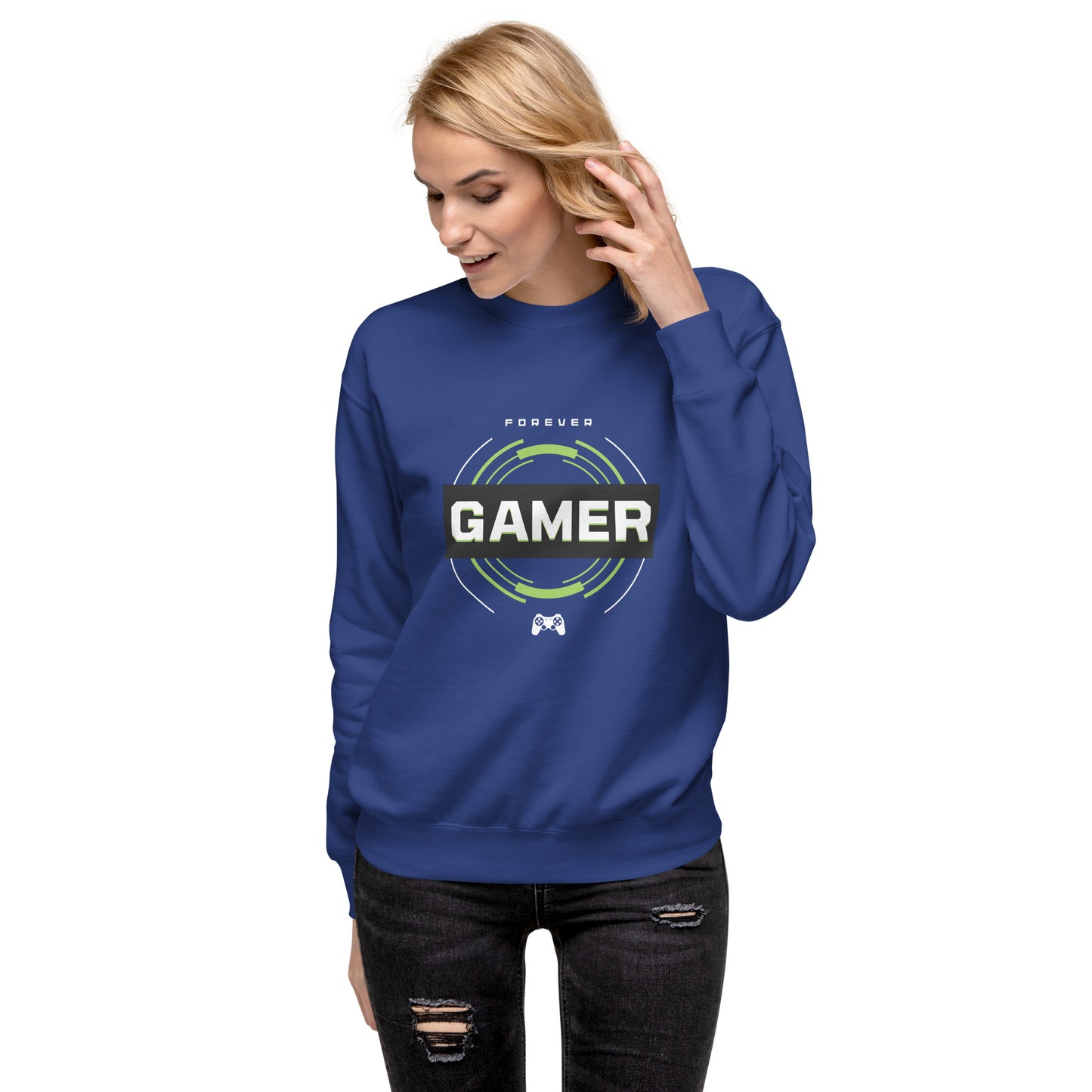 Men/Women Premium Gamer Sweatshirt- Cotton
