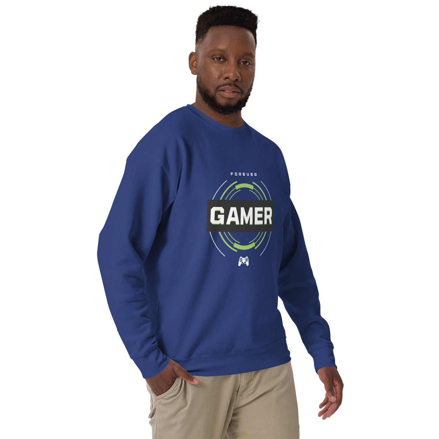 Men/Women Premium Gamer Sweatshirt- Cotton