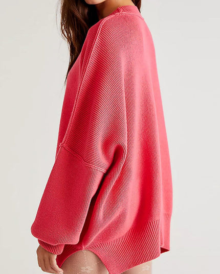 Round Neck Long Sleeve Sweater