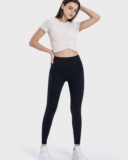 Millennia Pocketed High Waist Active Leggings