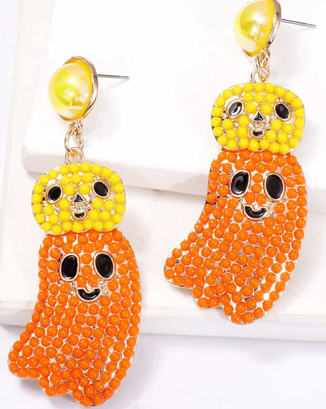 Halloween Ghost Shape Dangle Earrings