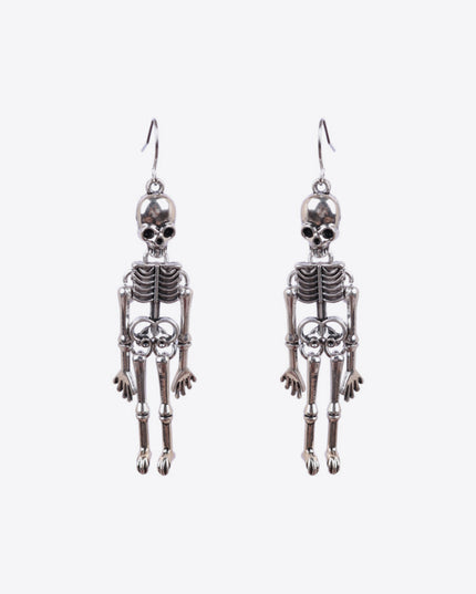 Skeleton Alloy Earrings