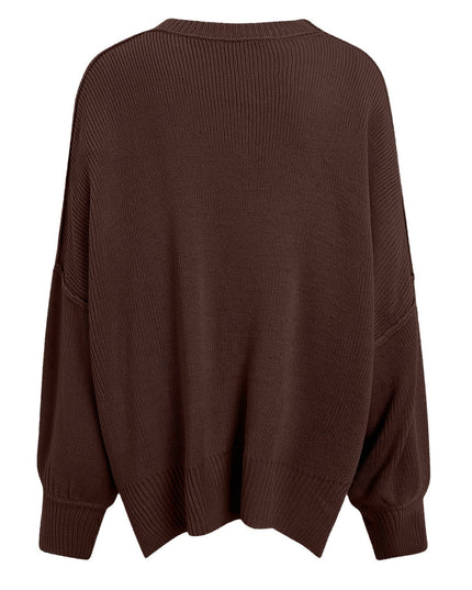 Round Neck Long Sleeve Sweater
