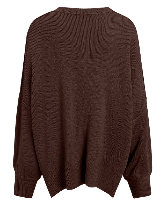 Round Neck Long Sleeve Sweater