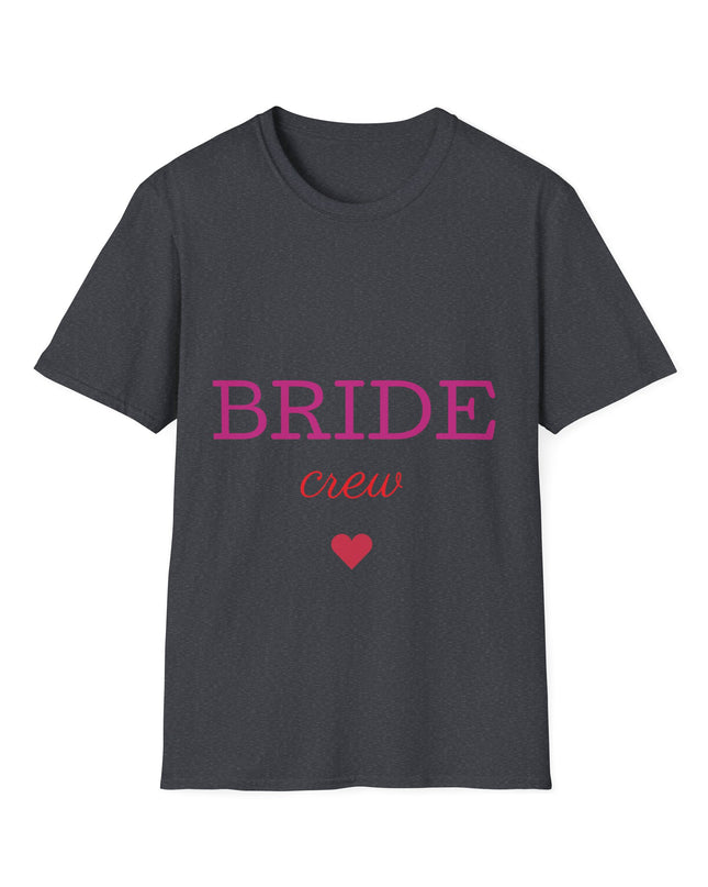 Bridal Crew T-Shirt, Perfect for Wedding Parties, Bridal Showers, Matching Outfits, Celebrating Love, Comfortable Wear