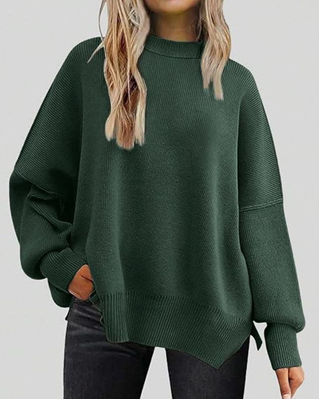 Round Neck Long Sleeve Sweater