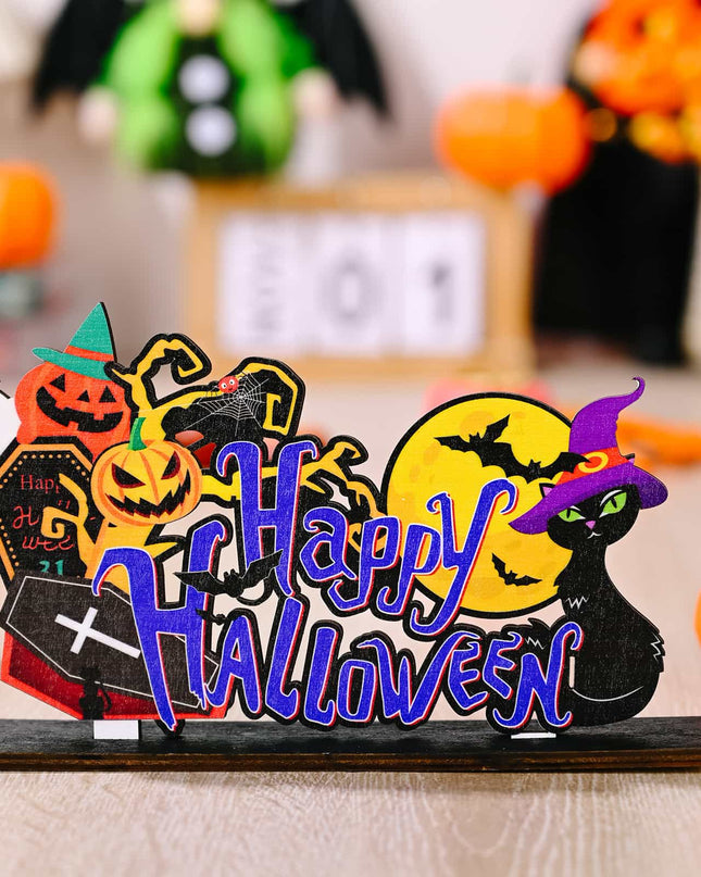 Assorted 2-Piece Halloween Element Ornaments