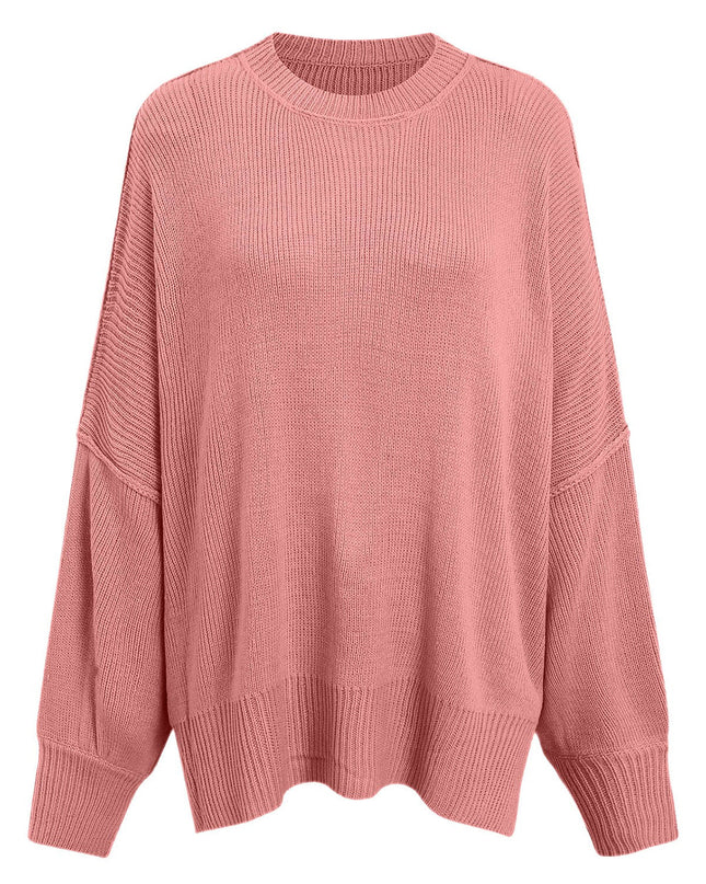 Round Neck Long Sleeve Sweater