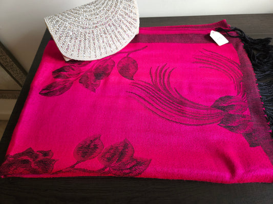 Rose Pashmina Scarves