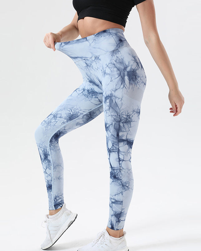 Tie-Dye High Waist Active Leggings