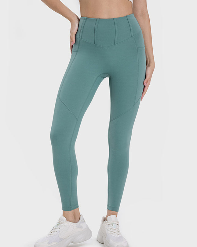 Millennia Pocketed High Waist Active Leggings