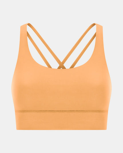 Millennia Crisscross Scoop Neck Active Tank