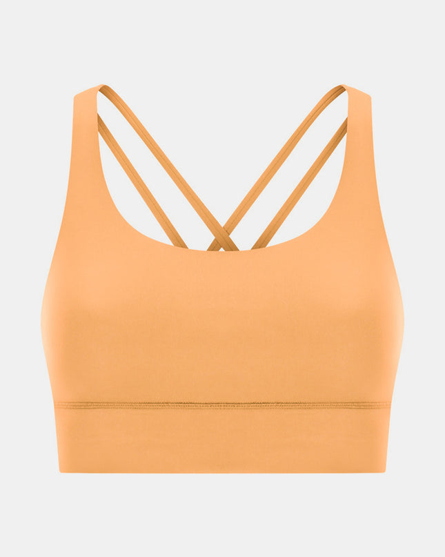Millennia Crisscross Scoop Neck Active Tank