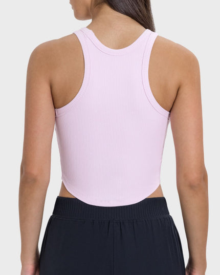 Millennia Round Neck Racerback Active Tank
