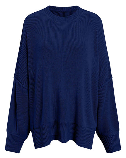 Round Neck Long Sleeve Sweater