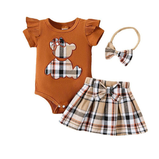 Baby Girl Teddy Bear Dress