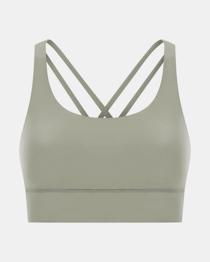 Millennia Crisscross Scoop Neck Active Tank