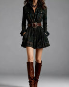 Dark Green (with Belt) / XS
