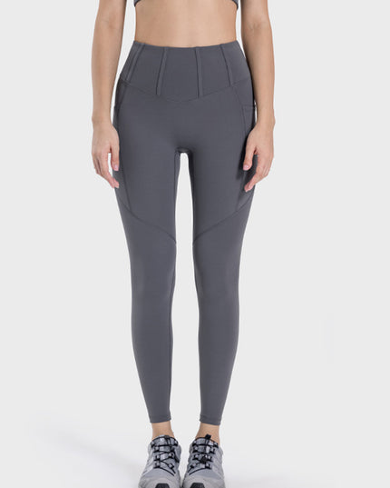 Millennia Pocketed High Waist Active Leggings