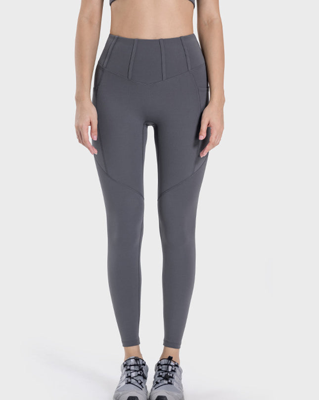 Millennia Pocketed High Waist Active Leggings