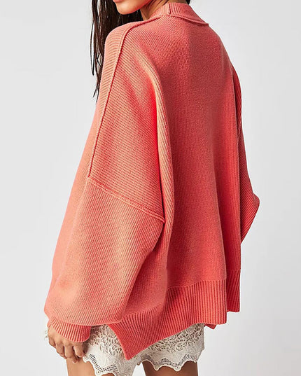 Round Neck Long Sleeve Sweater