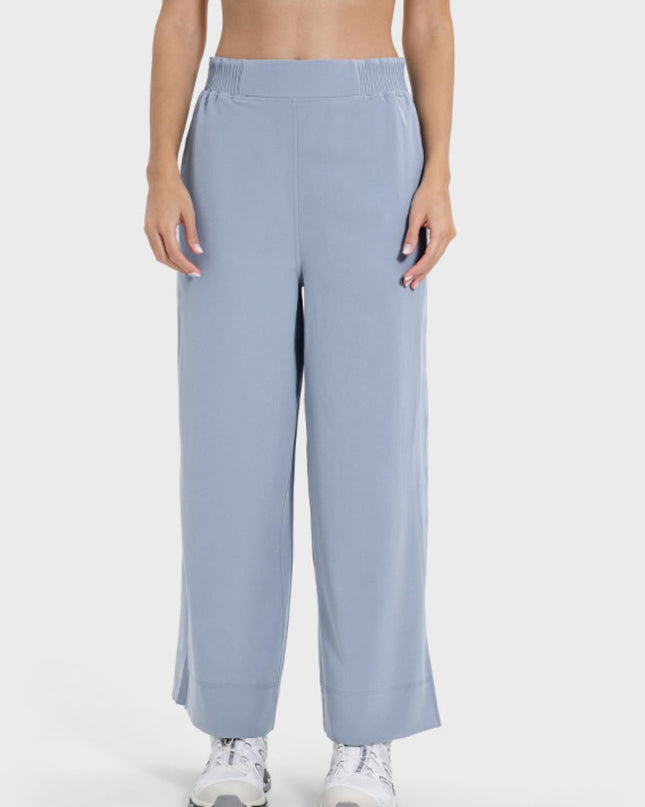 Millennia Slit Wide Leg Active Pants