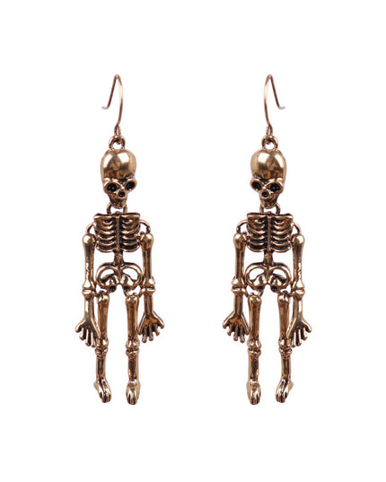 Skeleton Alloy Earrings