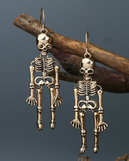 Skeleton Alloy Earrings