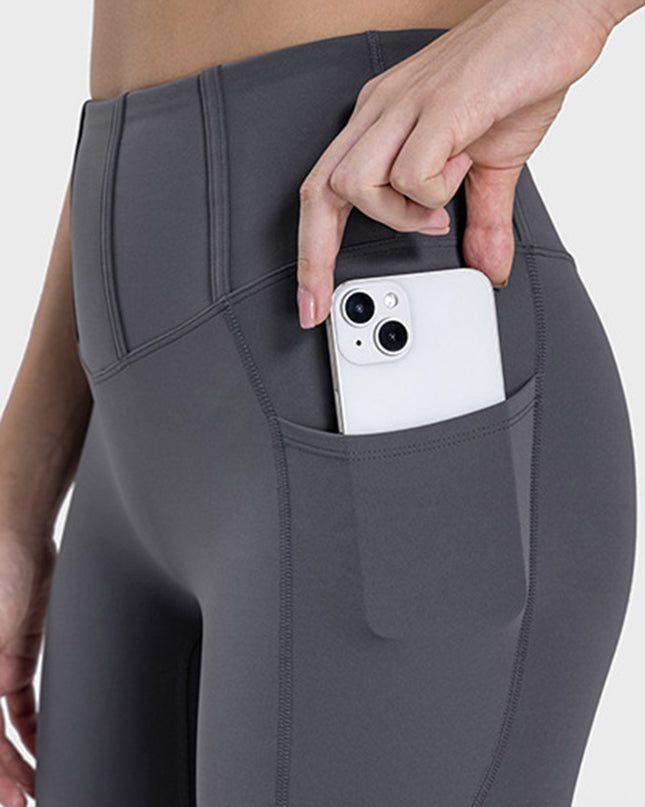 Millennia Pocketed High Waist Active Leggings