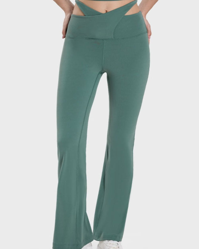 Millennia Tied Mid-Rise Waist Active Pants