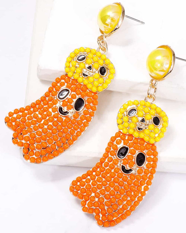 Halloween Ghost Shape Dangle Earrings