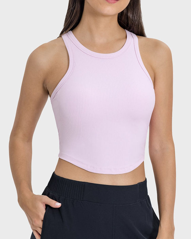 Millennia Round Neck Racerback Active Tank