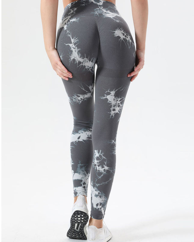 Tie-Dye High Waist Active Leggings