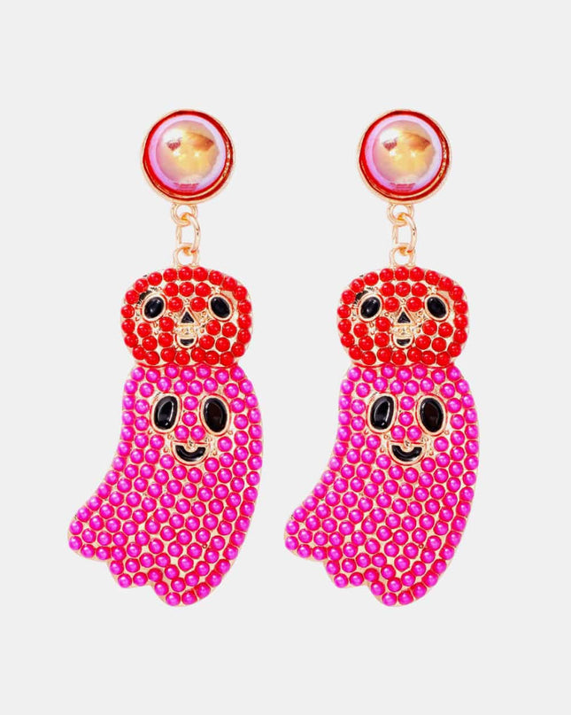 Halloween Ghost Shape Dangle Earrings