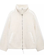 Off White-Ribbed / S