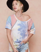 PINK/BLUE COMBO / S