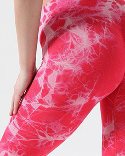 Tie-Dye High Waist Active Leggings